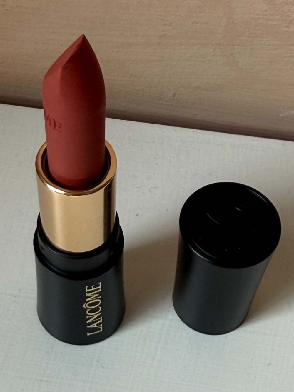 LANCÔME - L’ABSOLU ROUGE Lipstick - #274 French Tea - Mini - NWOB